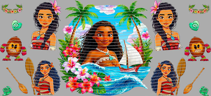 16oz Disney style-D-1478